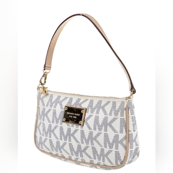 Michael Kors Shoulder Bag with Signature Monogram Leather - Picture 2 of 7